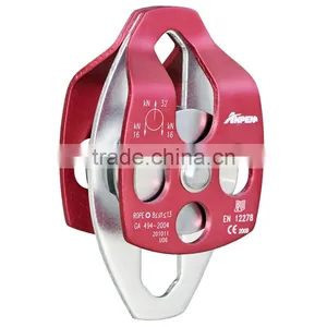 Climbing With Single Steel Wire Rope Double Pulley thumbnail-1