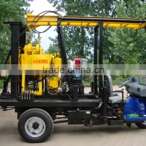 Three Wheels Protable Core Drilling Rig for 100m and 200m 7 thumbnail-1