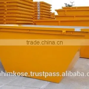 Metal Skip Bin 4 m3 Skip Container thumbnail-1