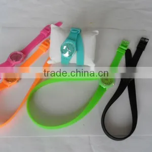 Silicone Long Strap Women Wristwatch thumbnail-1