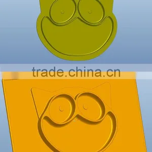 Baby Toddler Lunch Dinner Silicone Mat Bowl Cute Design Teach Good Meal Habit thumbnail-3