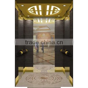 Top Grade Stainless Steel Interor Design Elevator Cabin Decoration thumbnail-1