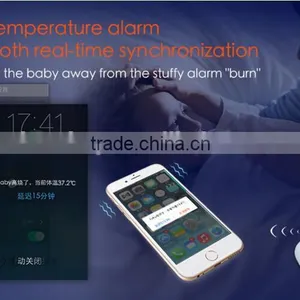 New Bluetooth Smart Thermometer With High Temporature Alarm, Wearable Electric Thermometer for Baby thumbnail-4