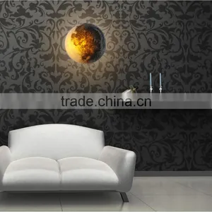 New Arrival Emulational Moon Wall Lamp, Colorful Variable Night Lamp Could Be Remote Control thumbnail-1