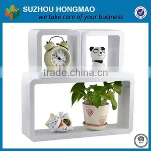 MDF Floating Wall Cube Shelf thumbnail-1