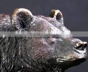 Casting Brass Bronze Bear Statue Sculpture thumbnail-3