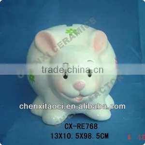 Ceramic Coin Bank-dolomite Money Bank-porcelain Money Box thumbnail-1