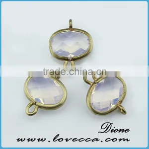 Wholesale Crystal Faceted Druzy Pendant thumbnail-5