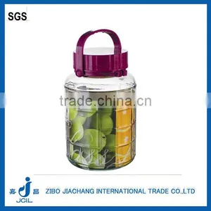 Air Tight Glass Wine Container /glass Apothecary Jar thumbnail-1
