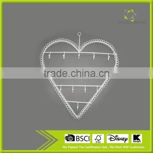 Jewelry Organizer Hanging Heart Shape Earring Holder thumbnail-2