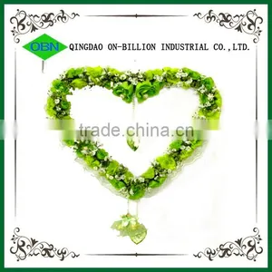 Wholesale Wicker Wreaths Christmas Decoration Heart Shaped Wreaths thumbnail-1