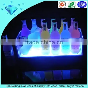 Customized LED Acrylic Ice Container Acrylic Led Wine Ice Bucket thumbnail-5