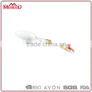 Fashion Homeware Royal Style Melamine Meal Serving Spoon, Plastic Spoon for Adult thumbnail-1