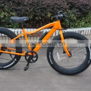26inch 350W Bafang Brushless Hub Motor no Foldable Electric Snowmobile Electric Fat Tire Bike thumbnail-1