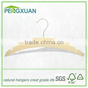 Guangxi Factory Wholesale Best Price Natural Wooden Hanger Clothes thumbnail-1