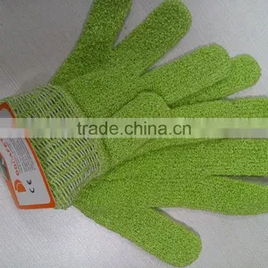 DDSAFETY Wholesale In China Pink Nylon Bath Gloves thumbnail-2