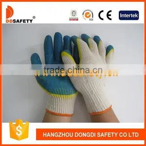 DDsafety Knitted Latex Gloves Coating Latex Cotton Gloves thumbnail-1