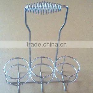 Wine Bottle Rack With Chrome Plating thumbnail-1