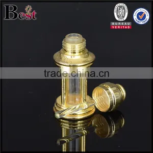 3ml Glass Bottle for Souvenir Special Design Luxury Glass Bottle for Souvenir With Metal Shell thumbnail-5