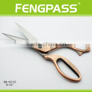 S8-1011C 24cm Stainless Steel Blades With Zinc Alloy Handle Scissors For Cutting Fabric thumbnail-2
