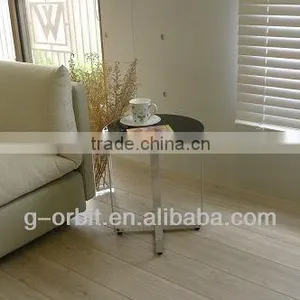 Glass Small Coffee Side Table thumbnail-1