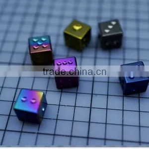 TK-3156 16MM Food Grade TC4 Titanium Dice for Bar Frozen Ice Cubes thumbnail-1