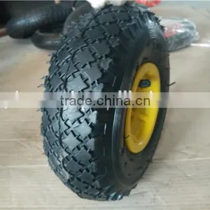 3.00-4 High Quality Pneumatic Small Rubber Wheels thumbnail-3