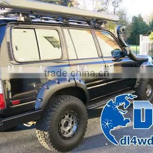 Black Wheel Arch Fender Flares Wheel Fender for Toyota LC80 thumbnail-2