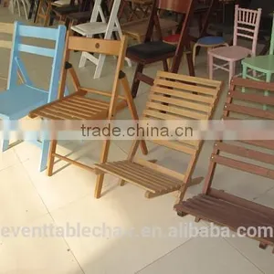 Wholesale Outdoor Patio Garden Furniture Wood Folding Slat Chair thumbnail-3