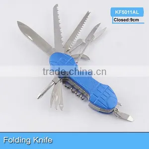 2014 Pocket Stainless Steel Multi Function Folding Strider Knife KF5011AL thumbnail-1