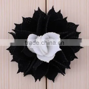 Popular Cute Fabric Flower Clip for Kids Hair Accessories thumbnail-2