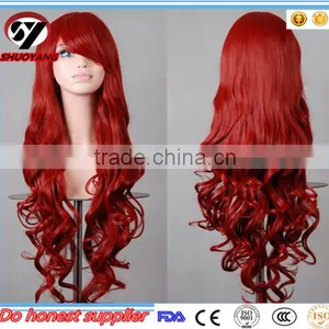 Colorful Fashion Cosplay Wig Bob Style Human Hair Wigs Cheap Party Wigs thumbnail-4