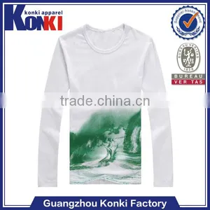 Bulk 100% Cotton Tight Woman Long Sleeve t Shirt thumbnail-1