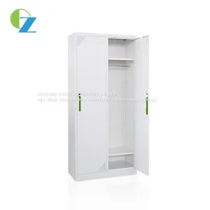 Customizable Fashionable Knock-down 2 Door Locker Cabinet Steel Storage Locker thumbnail-1
