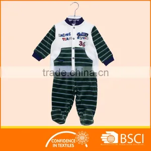 Knitted Cardigan Cloth Set Cotton Suit Baby Set thumbnail-1