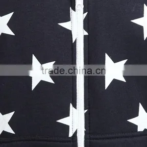 Hot Sale 100%cotton Star Print Hooded Onesie With Side Pocket Mens Onesie thumbnail-4