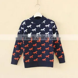 High Quality Children Clothes 2015 Autumn And Winter Clothing Boys Child Cotton Double Layer Pullover Sweater thumbnail-1
