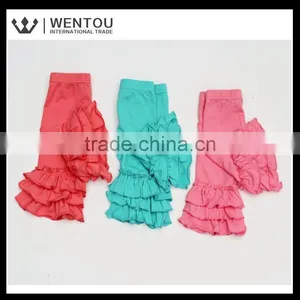 China Wholesale Baby Cute Knit Ruffle Pants thumbnail-1