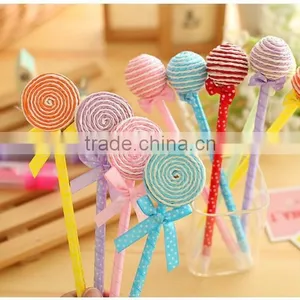 Lollipop Pattern Ballpoint Ball Creative Pen for Gift Student Plastice Pen thumbnail-2