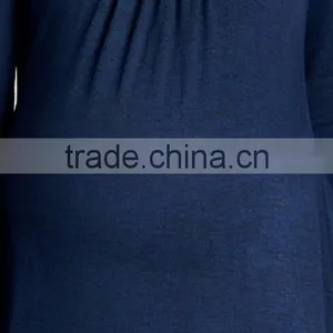 China Wholesale Maternity Clothes Tunic Long Sleeve Woman Maternity Tops thumbnail-6