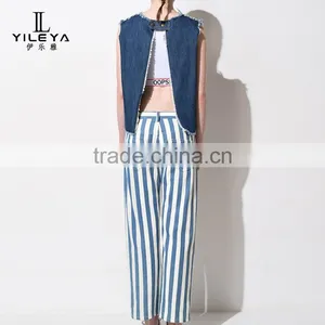 Denim Vest Women,girls Denim Vest Factory thumbnail-2
