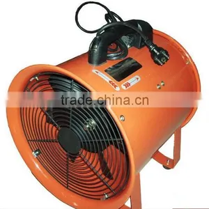 Low Noise Industrial Piping, Plant Using the Axial Fan, Ventilation Fan thumbnail-1