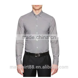 100% Cotton Spread Collar Shirt for Men Long Sleeve Shirt for Men Polka Shirt for Men thumbnail-4