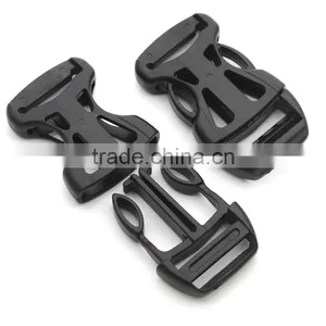 HLD/M208-25mm 1 Inch Plastic POM Buckles Mask Backpack Buckles for Paracord Webbing Side Release Buckles Free Shipping thumbnail-1
