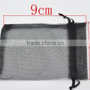 Black Organza Jewelry Packaging Bags Wedding Candy Packing Bag thumbnail-3