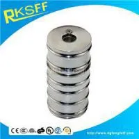 Zinc Alloy Chrome Round Pencil Sharpener thumbnail-1