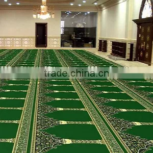 Good Quality Custom Muslim Mosque Prayer Carpet thumbnail-1
