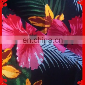 2014-2015 Latest Italy Design Pattern Poplin Twil Peach Poly Printed Fabrics for Beach Shorts thumbnail-1