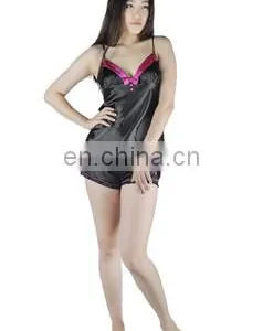 Sexy Cup Pajamas /Nightgown In Stock Hot Girls Sleepwear Lingerie thumbnail-1