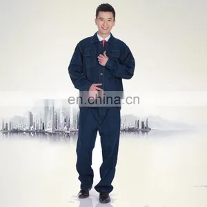 Wholesale Custom Breathable Workwear Cotton Uniform Coveralls For Men thumbnail-1